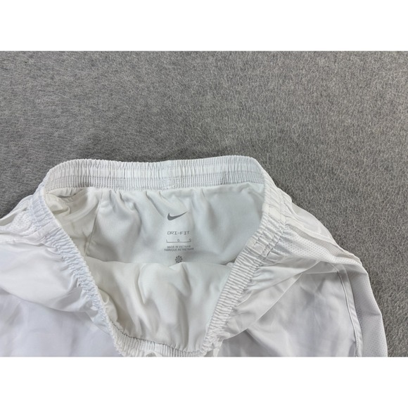 Nike Dri Fit Lined Light Weight Running Shorts (Girl's Large)‎ White - 3" - Picture 3 of 9